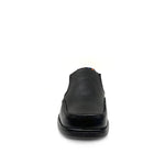 Zapatos escolares Luka slip para niño color negro