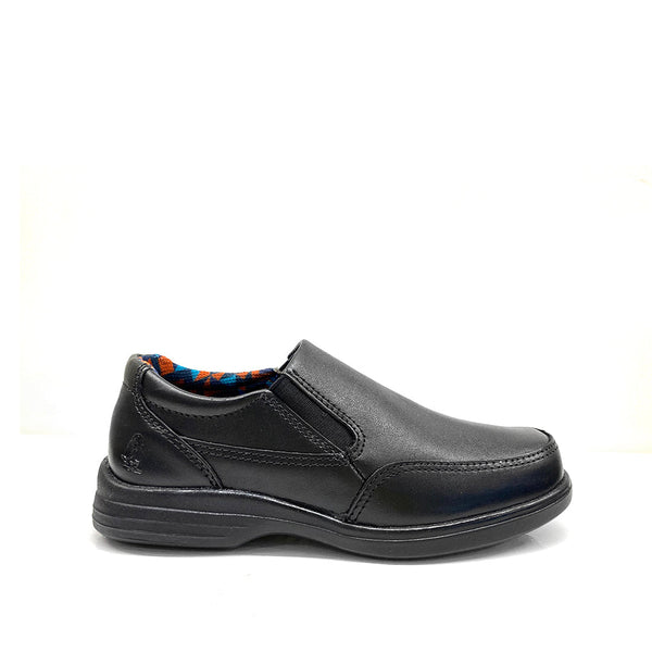 Zapatos escolares Luka slip para niño color negro