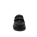 Zapatos escolares Edo velcro para niño color negro