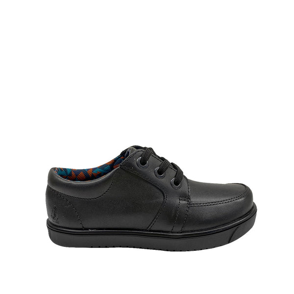 Zapatos escolares Edo oxford para niño color negro