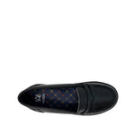 Mocasines escolares Aisling para niña color negro