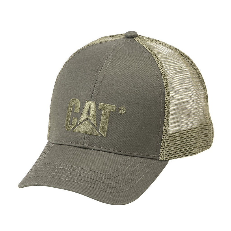 raised logo - verde olivo, accesorios, cat, temporada 5, gorra, hombre, precio regular, comprar, en linea, online, delivery, el salvador, zapatos, cat, caterpillar