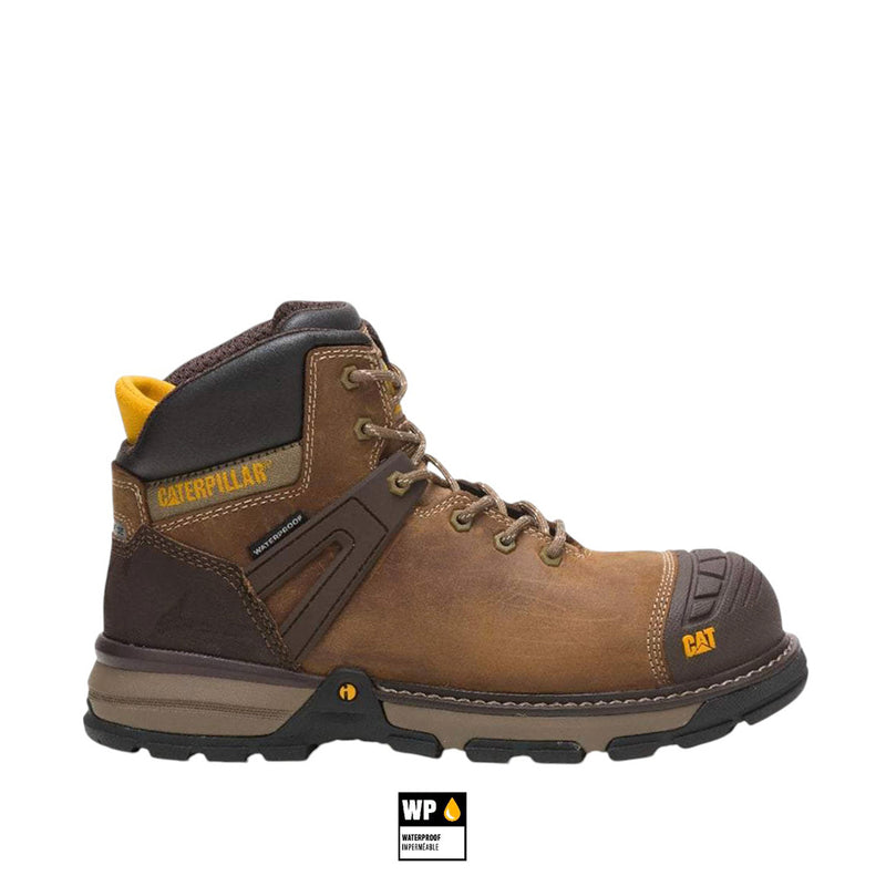 Botas Industriales Excavator WP para hombre color café