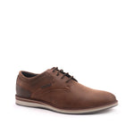 Derby shoes Bill para hombre color café