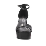 Sandalias de tacón Omega para mujer color negro