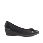 Cuñas Gretel para mujer color negro