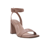 Sandalias de tacón Winii para mujer color taupe