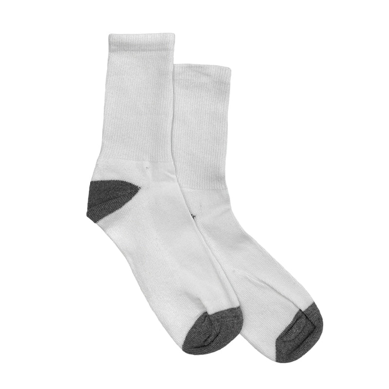 Calcetines Escolares L unisex color blanco