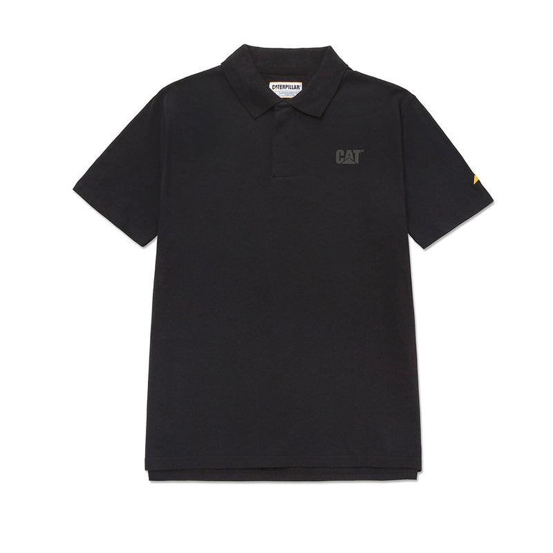 Camisa Polo Pique para hombre color negro