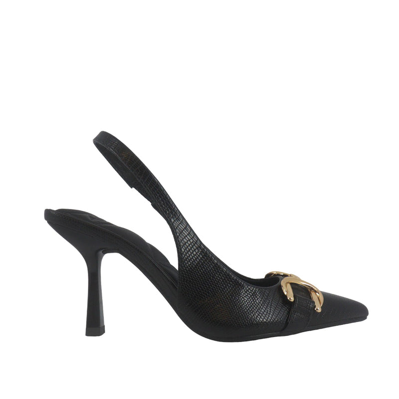Tacones slingback Holloway para mujer color negro