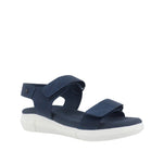 Sandalias de cuña Pame para mujer color navy