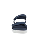 Sandalias de cuña Pame para mujer color navy