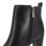 Botines de tacón Jackie para mujer color negro