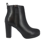 Botines de tacón Jackie para mujer color negro