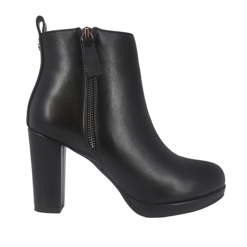 Botines de tacón Jackie para mujer color negro
