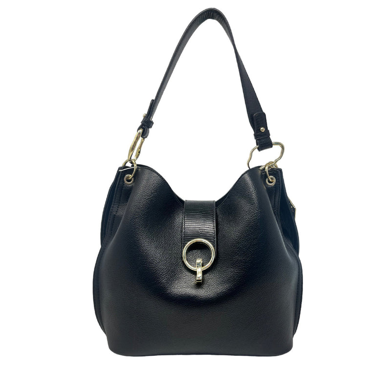 Cartera Priya para mujer color negro