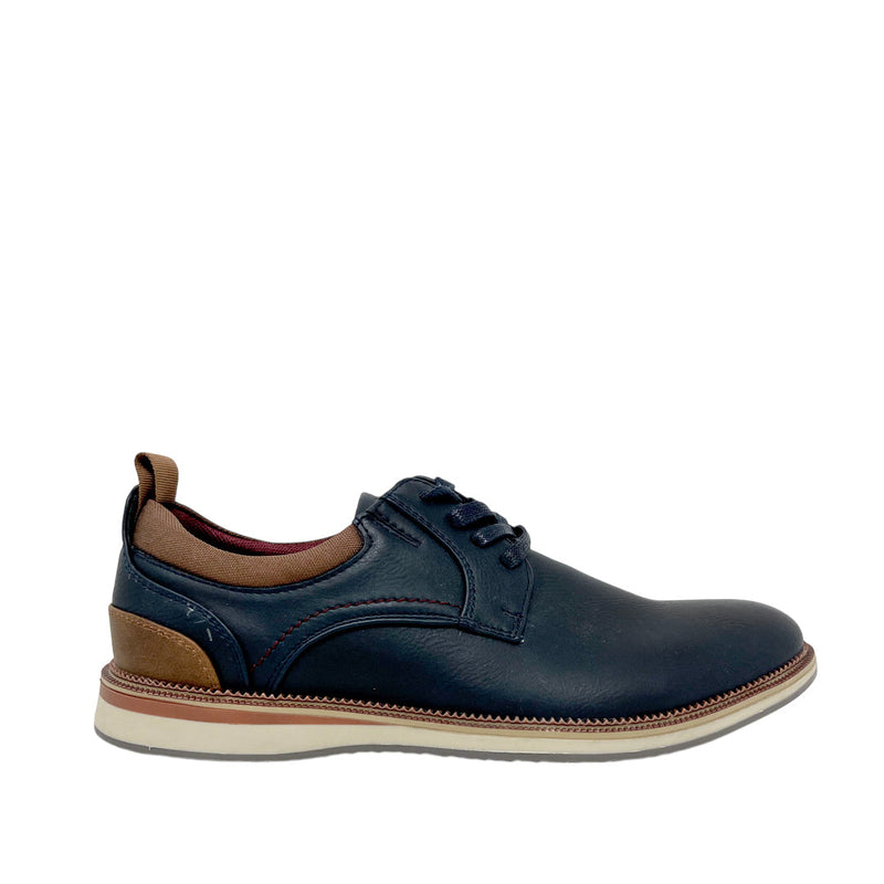 Derby shoes Robin para hombre color marino