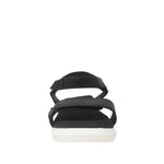 Sandalias de cuña Pamela para mujer color negro