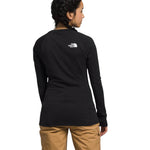 Camisa manga larga FD Pro 160 Crew para mujer color negro