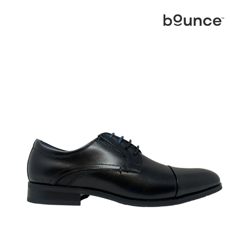 Derby shoes cap toe Chester Oxford  2.0 para hombre color negro