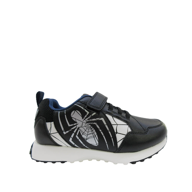 Sneakers Spider para niño color negro