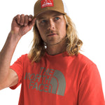 Camiseta Half Dome para hombre color naranja