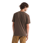 Camiseta Half Dome para hombre color café