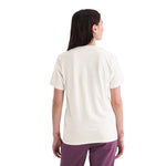 Camiseta Half Dome para mujer color blanco