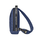 Bolso Sling para hombre color azul