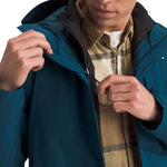 Chaqueta Triclimate Carto para hombre color turquesa