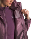 Chaqueta Triclimate  Antora para mujer color morado