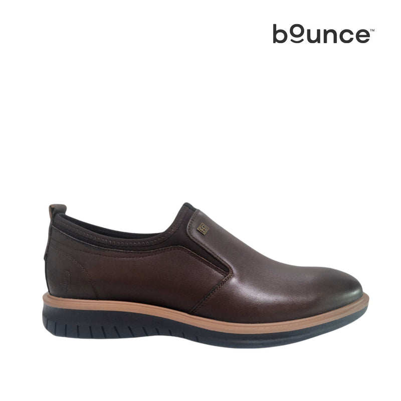 Casuales slip on Eros para hombre en color café