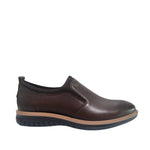 Casuales slip on Eros para hombre en color café
