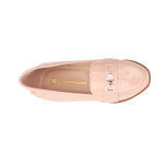 Mocasines Cassandra para mujer color nude