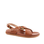 Sandalias flats Briana para mujer color tan