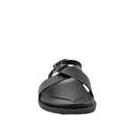 Sandalias flats Briana para mujer color negro