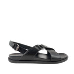 Sandalias flats Briana para mujer color negro