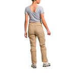 Pantalones Convertibles Bridgew para mujer color kakhi