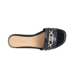 Sandalias slip on Maggie para mujer color negro