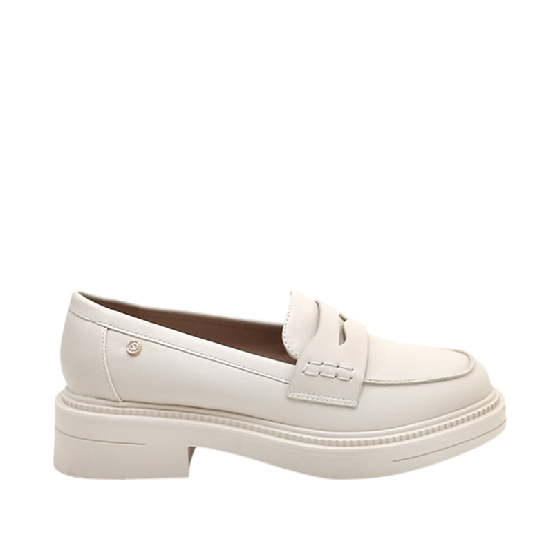 Mocasines Rowan para mujer color hueso