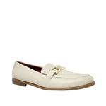 Mocasines Noden para mujer color hueso