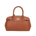 Cartera satchel Jade para mujer color tan