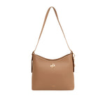 Cartera satchel Keily para mujer color taupe
