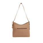 Cartera satchel Keily para mujer color taupe