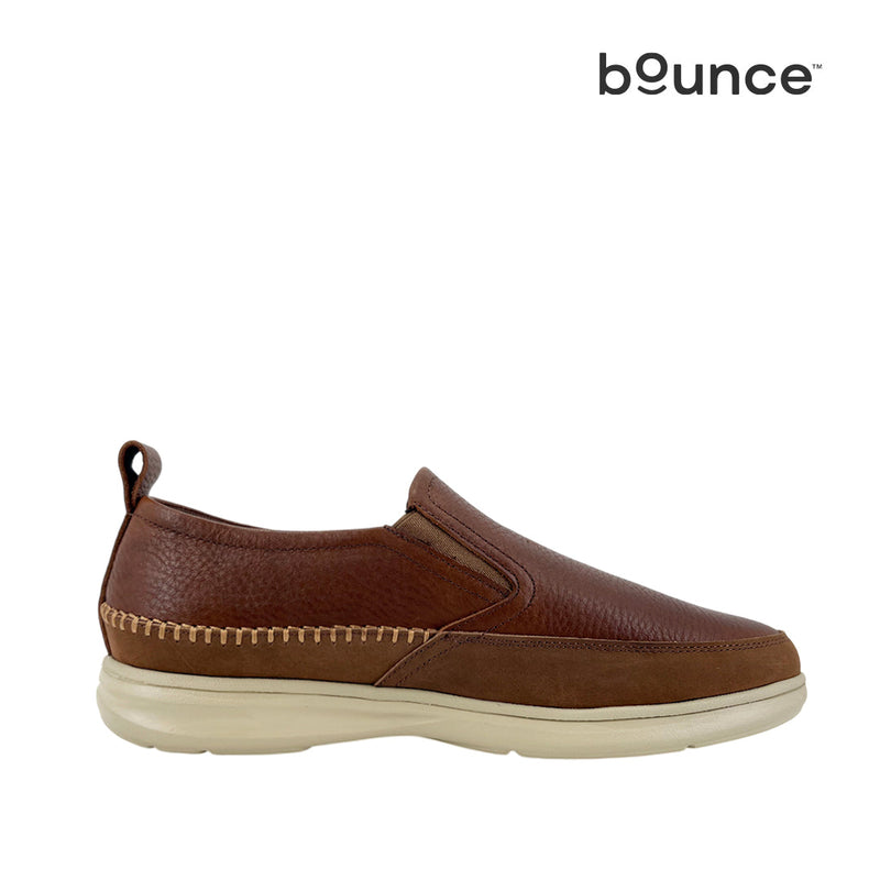 Casuales slip on Hale para hombre color café