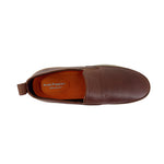 Casuales slip on Hale para hombre color café