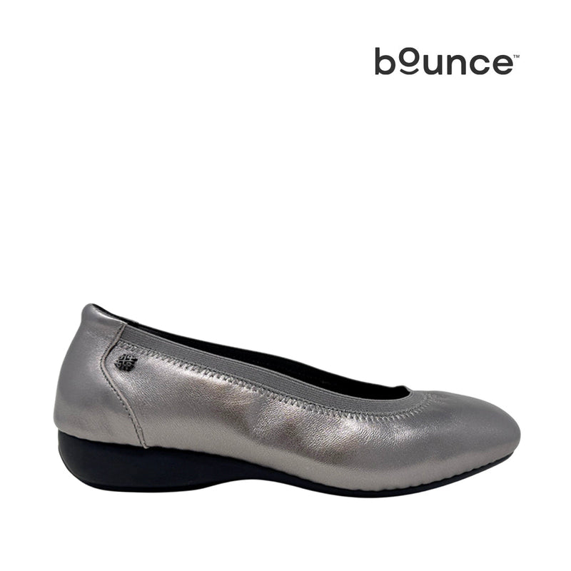 Ballerinas Samarah para mujer color plateado