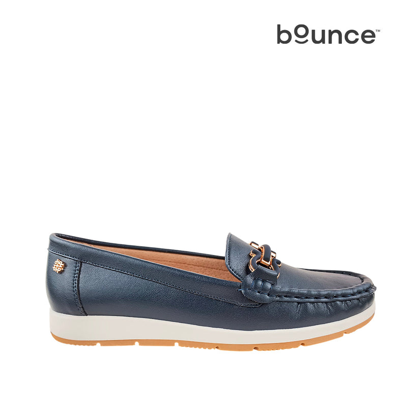 Mocasines Mirabell para mujer color navy