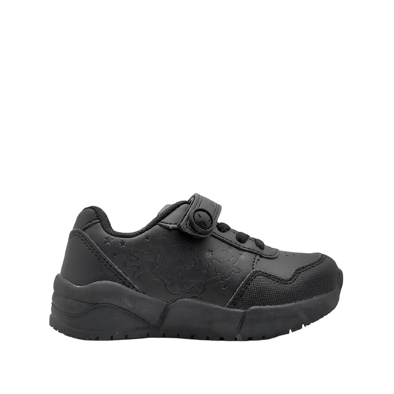 Tennis Minnie para niña color negro