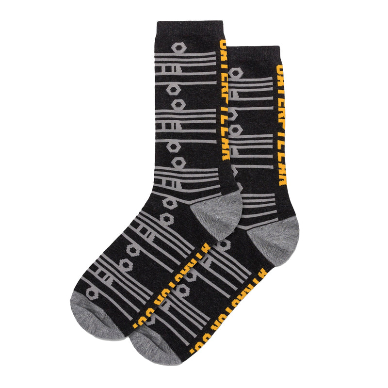 Calcetines Aop Crew unisex color negro
